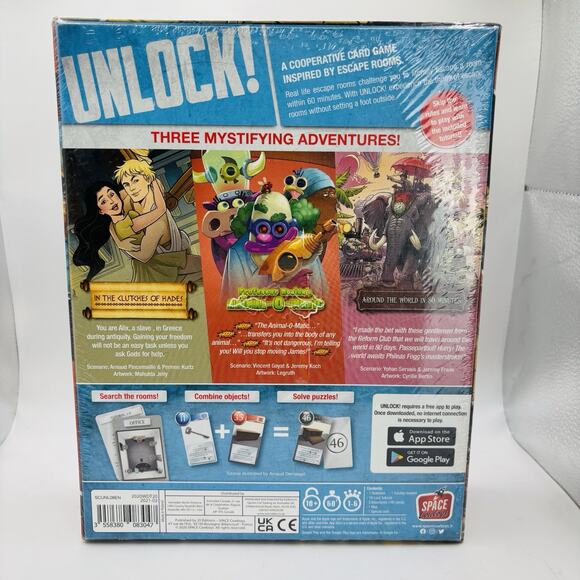 UNLOCK! Mythic Adventures Cooperative Card Game Brand New Sealed! - Picture 3 of 7